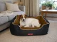Soft Velour Pet Bed for Dogs and Cats, 65x55 cm