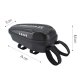 Wozinsky waterproof electric scooter handlebar bag 2L, black