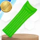 Bestway Inflatable Swimming Air Mattress 183 x 69 cm, Green