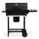 Charcoal Garden Grill with Lid and Thermometer MultiGarden