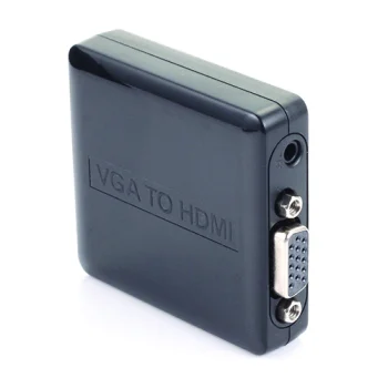 HDMI to VGA and R/L Audio Converter