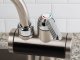 Instant Electric Hot Water Heater Faucet with LED Display 3000W, Silver