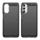Flexible Carbon Pattern Case for Samsung Galaxy M14 Carbon Case, Black
