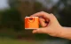 Flextail Nano Pump 5C1 nešiojama pompa su žibintu, oranžinė