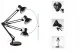 Adjustable Black Drafting Desk Lamp E27