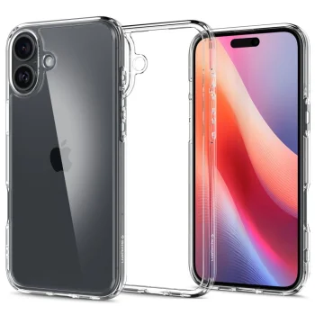 Spigen iPhone 16 Case Ultra Hybrid, Transparent