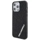 Karl Lagerfeld iPhone 15 Pro Max Case 3D Rubber Multi Logo, Black