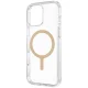Uniq Clario Magclick Charging Case for iPhone 16 Pro, Transparent Gold