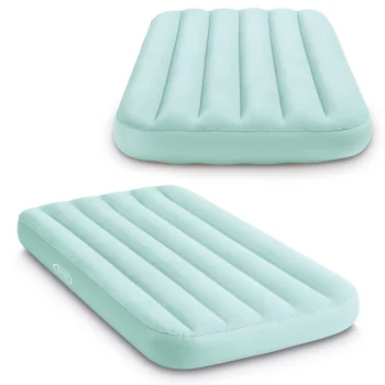 Intex 66803NP BLUE Inflatable Air Mattress for Kids, 157x88x18 cm, Light Blue