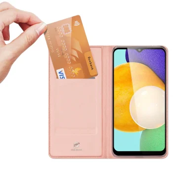 Dux Ducis Skin Pro Wallet Case for Samsung Galaxy A03s, Pink