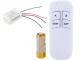 Wireless light switch with remote control, 1 channel, 20m range