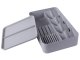 Two-Tier Cutlery Drawer Organizer, Grey