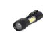 Classic mini LED flashlight with zoom, Bailong CREE XP-E COB, B0040