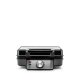 Huslog 1200W Double Waffle Maker Non-Stick, Black, Silver