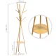 Massido MS-869 Metal Coat Rack with Shelf
