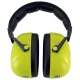 uvex K30 Hearing Protection Earmuffs, Foldable, SNR 36 dB, Black / Red