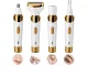 4-in-1 Women\'s Epilator and Electric Shaver USB Rechargeable, White Gold
