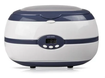 Ultrasonic Cleaner / Sterilizer, 600ml, White/Grey