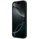 Mercedes Leather Crossed Lines MagSafe Case for iPhone 17 / 18 Pro Max - Black