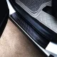 Car Door Sill Protective Stickers Carbon Black (4 Pcs)