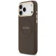 Guess Peony Hot Stamp MagSafe case for iPhone 18 Pro Max / 17 Pro Max, brown