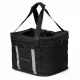 Wozinsky WKR-MK Fabric Handlebar Bike Basket, Large - Black