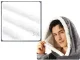 Soft Oversized Blanket Hoodie with Hood and Giant Pocket, Grey