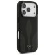 Mercedes iPhone 17 Pro vāciņš Leather The Move MagSafe, melns