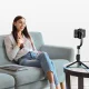 Selfie Stick Dudao F18S Foldable Tripod with Remote Control - Black