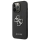 Guess Saffiano 4G Metal Logo Case for iPhone 13 Pro / 13, Black