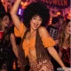 Black Curly Afro Wig for Carnival and Party