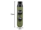 7-in-1 Survival Emergency Whistle with Compass and Flashlight, Green