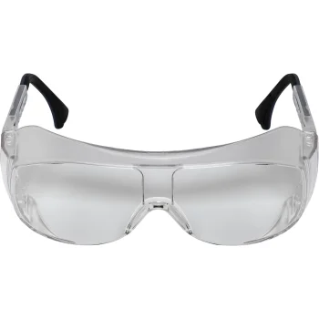 uvex 9161 Safety Glasses, White/Black