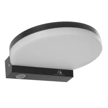 Maclean MCE346 GR LED Facade Lamp, 15W, 1300lm, IP65, Grey