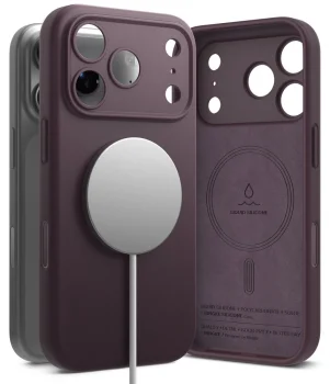 Ringke Silicone MagSafe Case for iPhone 18 Pro Max - Dark Cherry