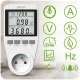 Vienfazis elektros energijos matuoklis, vatmetras Baldr BD-990, baltas