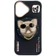 Nimmy Glasses Cool Dog MagSafe Case for iPhone 16, Black