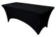 MultiGarden 8ft Stretch Spandex Table Cover for 240 cm Banquet Tables, Black