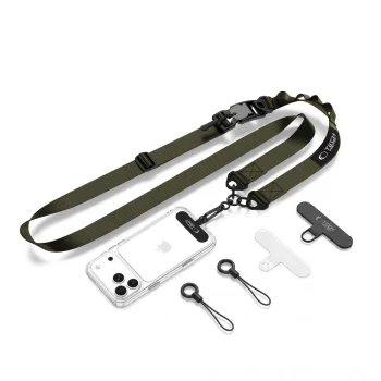 Tech-Protect C9S Rope Crossbody Phone Lanyard - Green