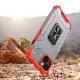 Crystal Ring Case Tough Rugged Cover for iPhone 13 mini, Red