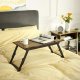 Foldable Lap Desk & Bed Table for Laptop 60x35 cm, Rustic