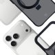 3mk Smoke Case Mag&Stand for iPhone 17 Pro, Black