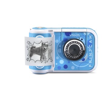 VTech KidiZoom Print Cam Instant Camera for Kids, Blue