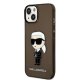 Apple iPhone 14 Plus 6.7\" Karl Lagerfeld Ikonik Karl Case Cover, Black