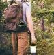 Collapsible LED Camping Lantern ZD128, Black/Green