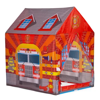 Iplay Kids Tent Fire Station, 95x72x102 cm