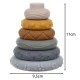 Kruzzel 00024812 Soft Sensory Blocks for Kids, 13 pcs