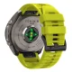 Tech-Protect silicone strap for Garmin Fenix 5/6/6 Pro/7/8/8 Pro/E/9/9 Pro (51 mm), lime
