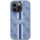 Guess iPhone 14 Pro Case 4G Printed Stripes MagSafe, Blue