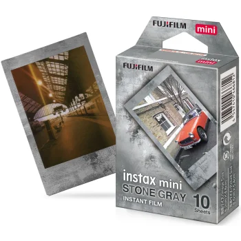 Fujifilm instax mini Instant Film Stone Grey (10 Shots)